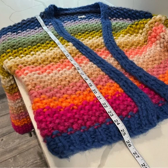 Anthropologie Colorful Knit Cardigan - Picture 13 of 13